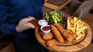 Cate calorii are un meniu crispy strips