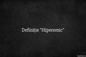 Definiție Hiperemic