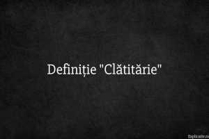 Definiție Clătitărie