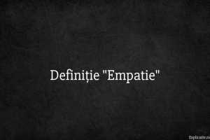 Definiție Empatie