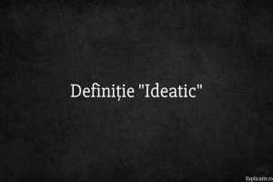 Definiție Ideatic