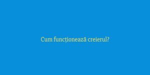 Cum funcționează creierul