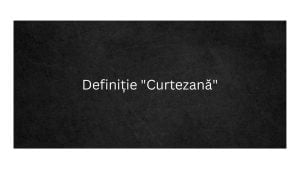 Definiție Curtezană