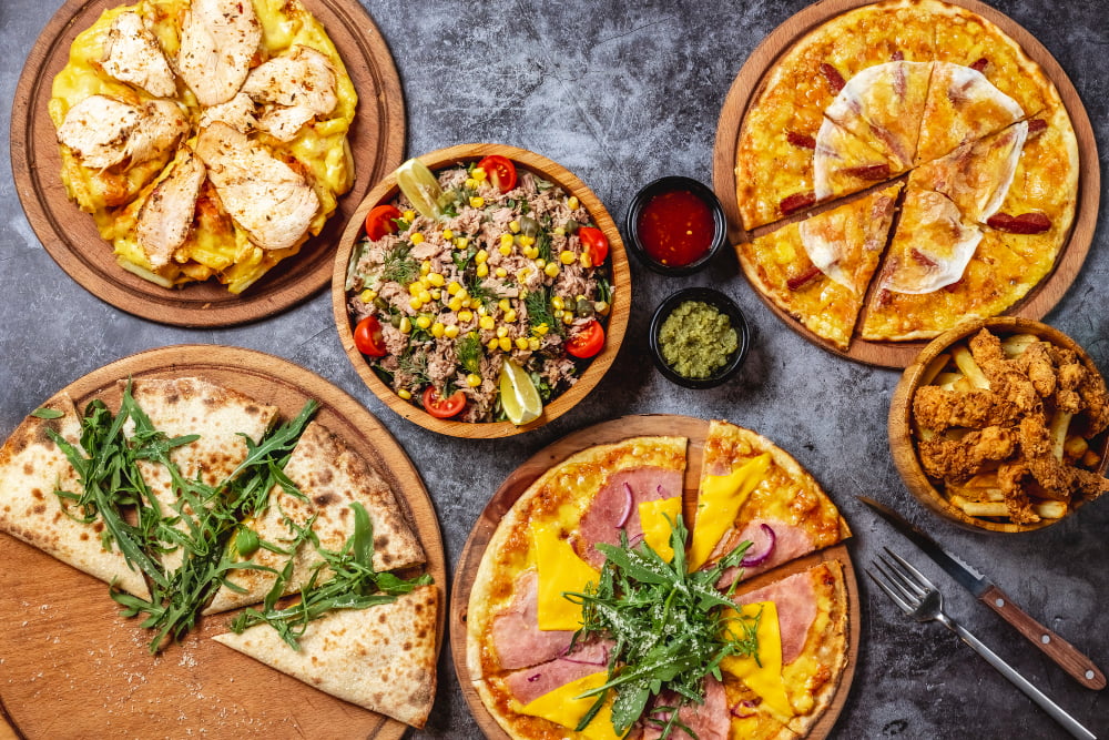 Cum se prepară o Pizza Quatro Stagioni