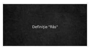 Definiție Râs