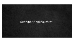 Definiție Nominalizare