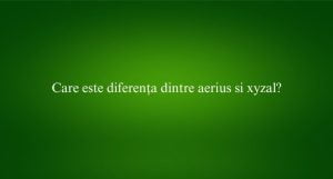 Care este diferența dintre aerius si xyzal?