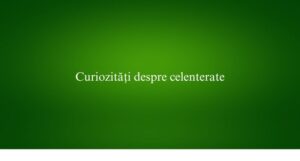 Curiozități despre celenterate