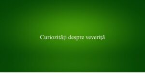 Curiozități despre veveriță