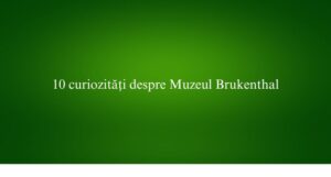 10 curiozități despre Muzeul Brukenthal