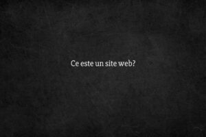 Ce este un site web