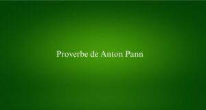 Proverbe de Anton Pann