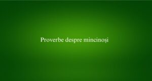 Proverbe despre mincinoși