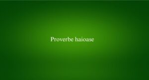 Proverbe haioase