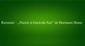 Rezumat – „Narcis și Gură-de-Aur” de Hermann Hesse