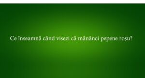 Ce înseamnă când visezi că mănânci pepene roșu