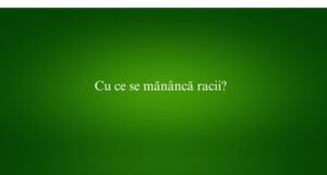 Cu ce se mănâncă racii
