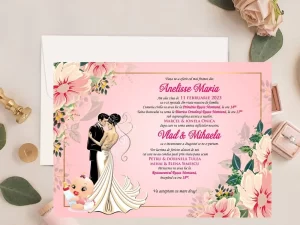 Invitații pentru un eveniment dublu