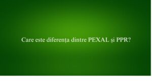 Care este diferența dintre PEXAL și PPR
