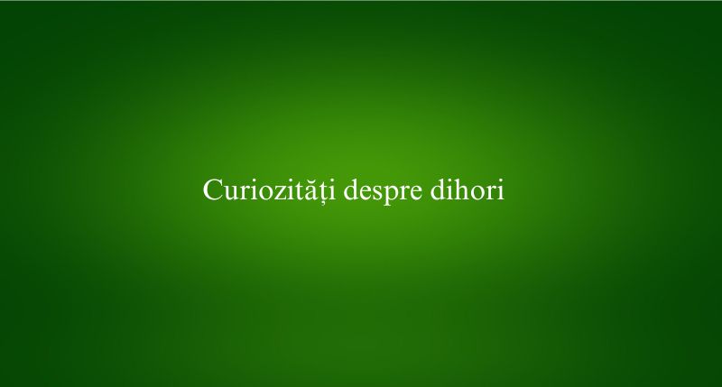 Curiozități despre dihori