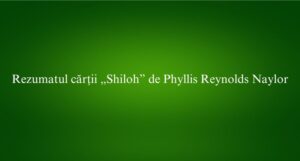 Rezumatul cărții &bdquo;Shiloh&rdquo; de Phyllis Reynolds Naylor