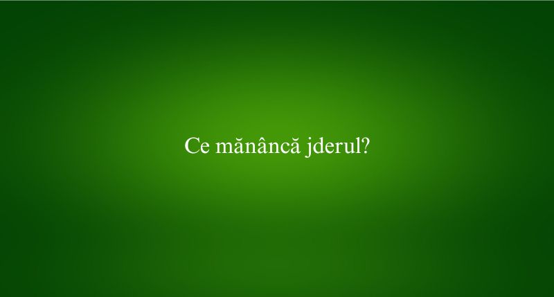 Ce mănâncă jderul