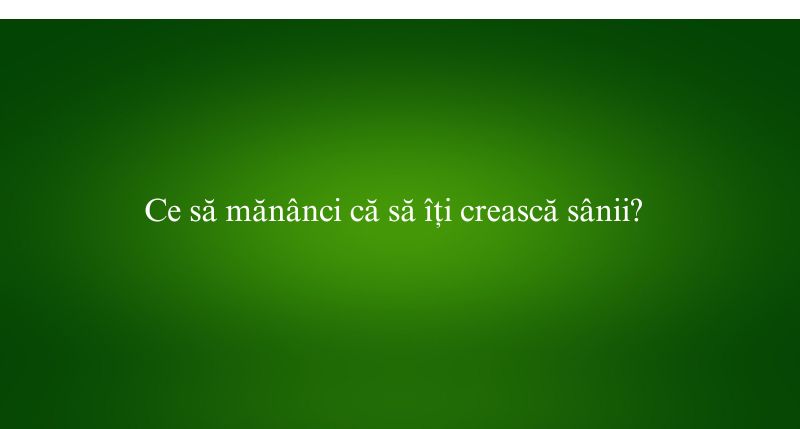Ce să mănânci că să îți crească sânii