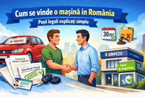 Cum se vinde o mașină &icirc;n Rom&acirc;nia &ndash; pașii legali explicați simplu